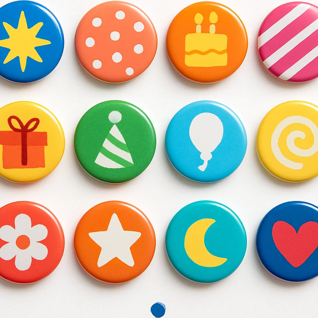 Birthday Button Party Pack