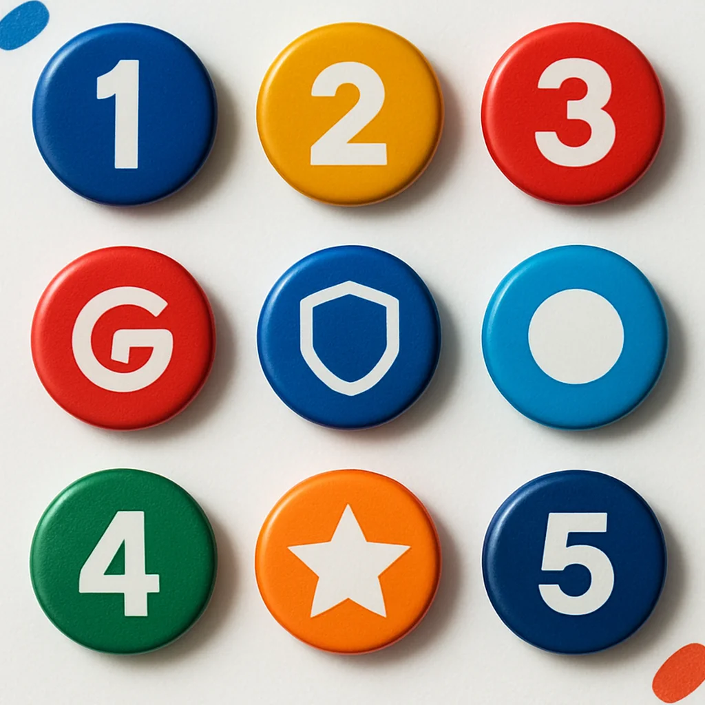 Team Spirit Button Set